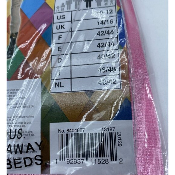 Harley Quinn Birds Of Prey 4 Piece Halloween Cosplay Costume Adult Large 10-12 - Picture 14 of 15